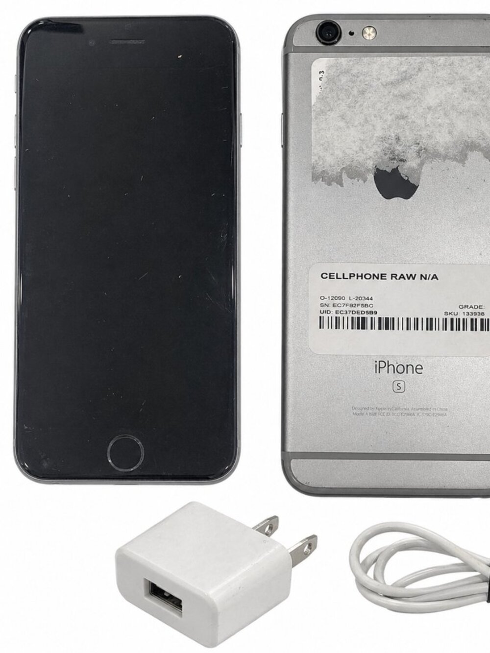 iPhone 6S 128GB Unlocked Black BH 84% Fully Functional #4P